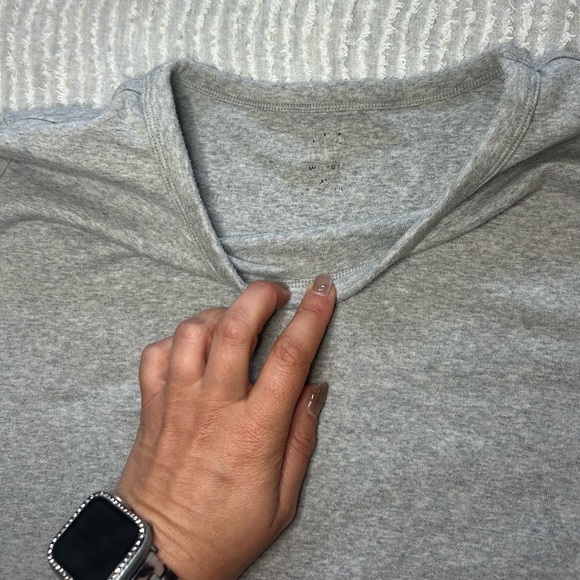 Long Sleeve T-shirt Bundle Grey White Gap Size XL White Grey Gray Cotton - Picture 3 of 15